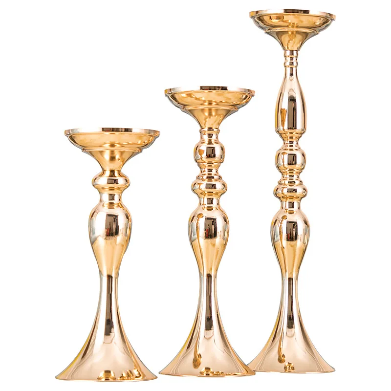 New Style Nordic Style High Foot Iron Candlestick Wedding Flower Bracket Table Romantic Candlestick Creative Household Products
New Style Nordic Style High Foot Iron Candlestick Wedding Flower Bracket Table Romantic Candlestick Creative Household Products