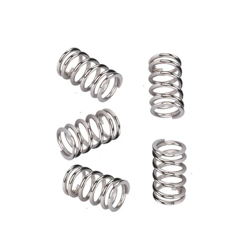 5PCS 3D Printer Parts Ultimaker 2 Spring Stainless Steel Heated Bed Adjusting Print Platform UM2 Springs 1.2*15MM DIY Heatbed