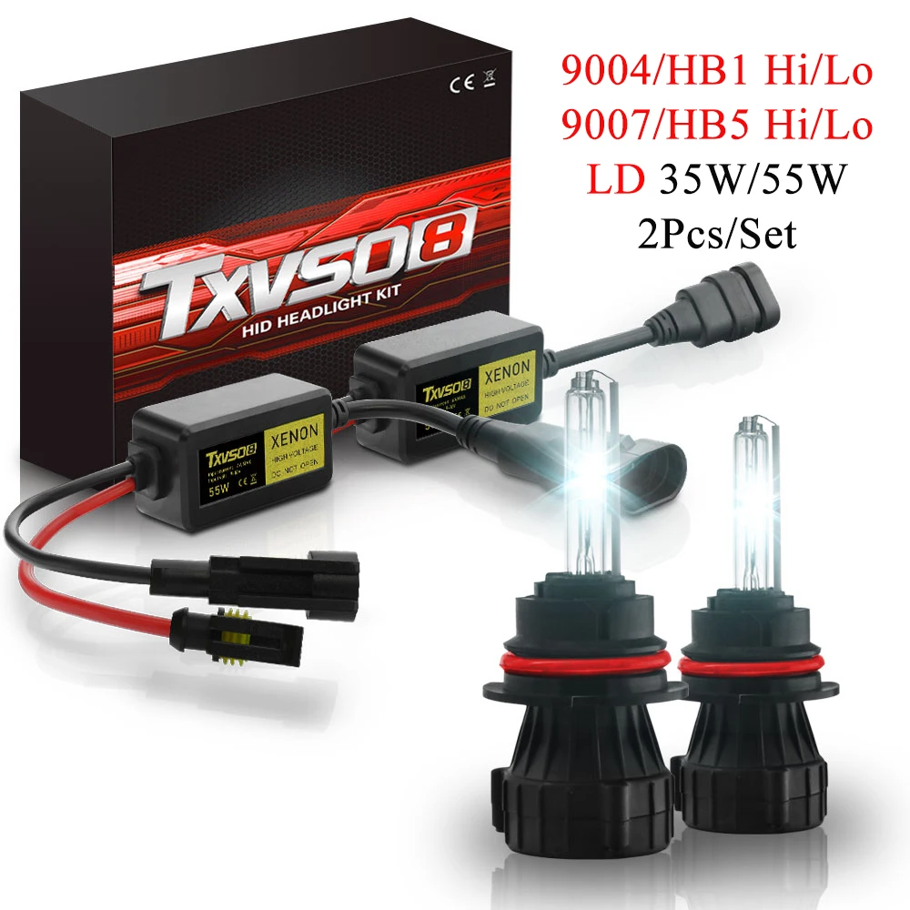 9007 HB5 Hi Li Socket HID Headlight Kit 9004 HB1 Hi Li Xenon Headlamp Conversion Kit 2Pcs 35W 55W Halogen Bulbs With Canbus
9007 HB5 Hi Li Socket HID Headlight Kit 9004 HB1 Hi Li Xenon Headlamp Conversion Kit 2Pcs 35W 55W Halogen Bulbs With Canbus