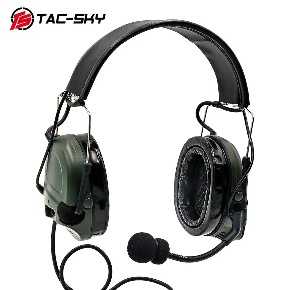 

COMTAC I TAC-SKY comtac i Silicone Earmuffs Outdoor Sports Noise Reduction Pickup Military Shooting Earmuffs Tactical Headset FG