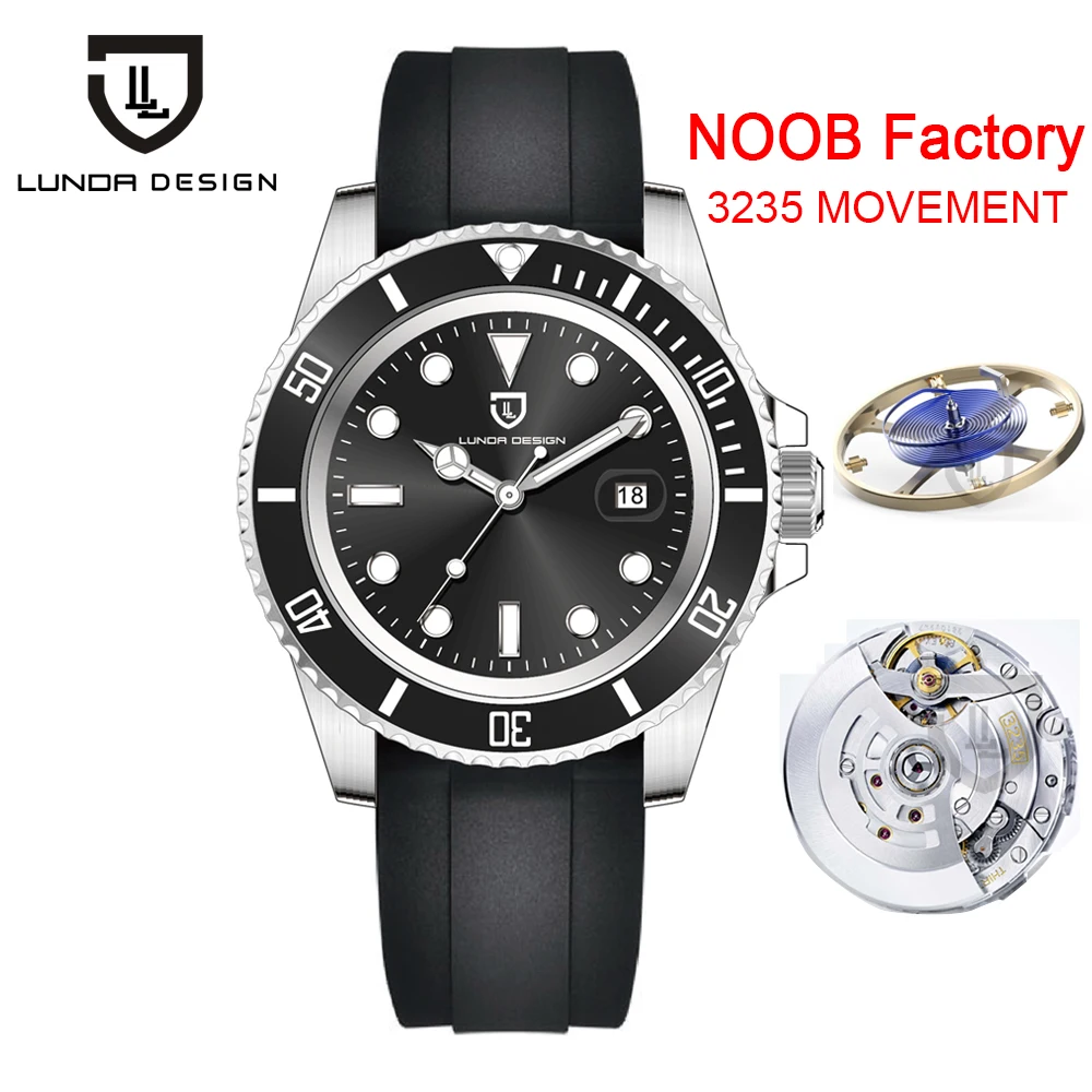 LUNDA Design 2020 Latest Edition automatic watch montre de luxe N 3235 automatic mechanical movement 300m waterproof
LUNDA Design 2020 Latest Edition automatic watch montre de luxe N 3235 automatic mechanical movement 300m waterproof