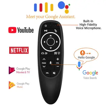 G10s pro Backlit Air Mouse 2.4GHZ Wireless Remote Control Google Voice airmouse For Xiaomi X96max Mag 250 HTv 5 android Tv Box
G10s pro Backlit Air Mouse 2.4GHZ Wireless Remote Control Google Voice airmouse For Xiaomi X96max Mag 250 HTv 5 android Tv Box