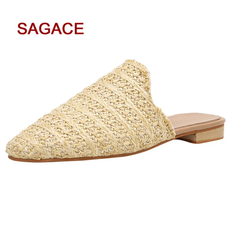Women Weaving Pointed Toe Flip Flop Casual Shoes Slip-On Rome Style Sandals Slip-On Sandals Shoes Summer Sandalias Mujer 2019
Women Weaving Pointed Toe Flip Flop Casual Shoes Slip-On Rome Style Sandals Slip-On Sandals Shoes Summer Sandalias Mujer 2019