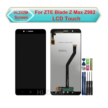 For ZTE Blade Z Max Z982 LCD Display With Touch Screen Digitizer Assembly Replacement
For ZTE Blade Z Max Z982 LCD Display With Touch Screen Digitizer Assembly Replacement
