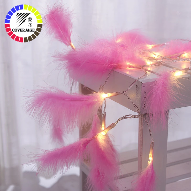 Coversage Christmas Fairy Led String Battery Lights Feather Indoor Curtain String Decorative Lights
Coversage Christmas Fairy Led String Battery Lights Feather Indoor Curtain String Decorative Lights