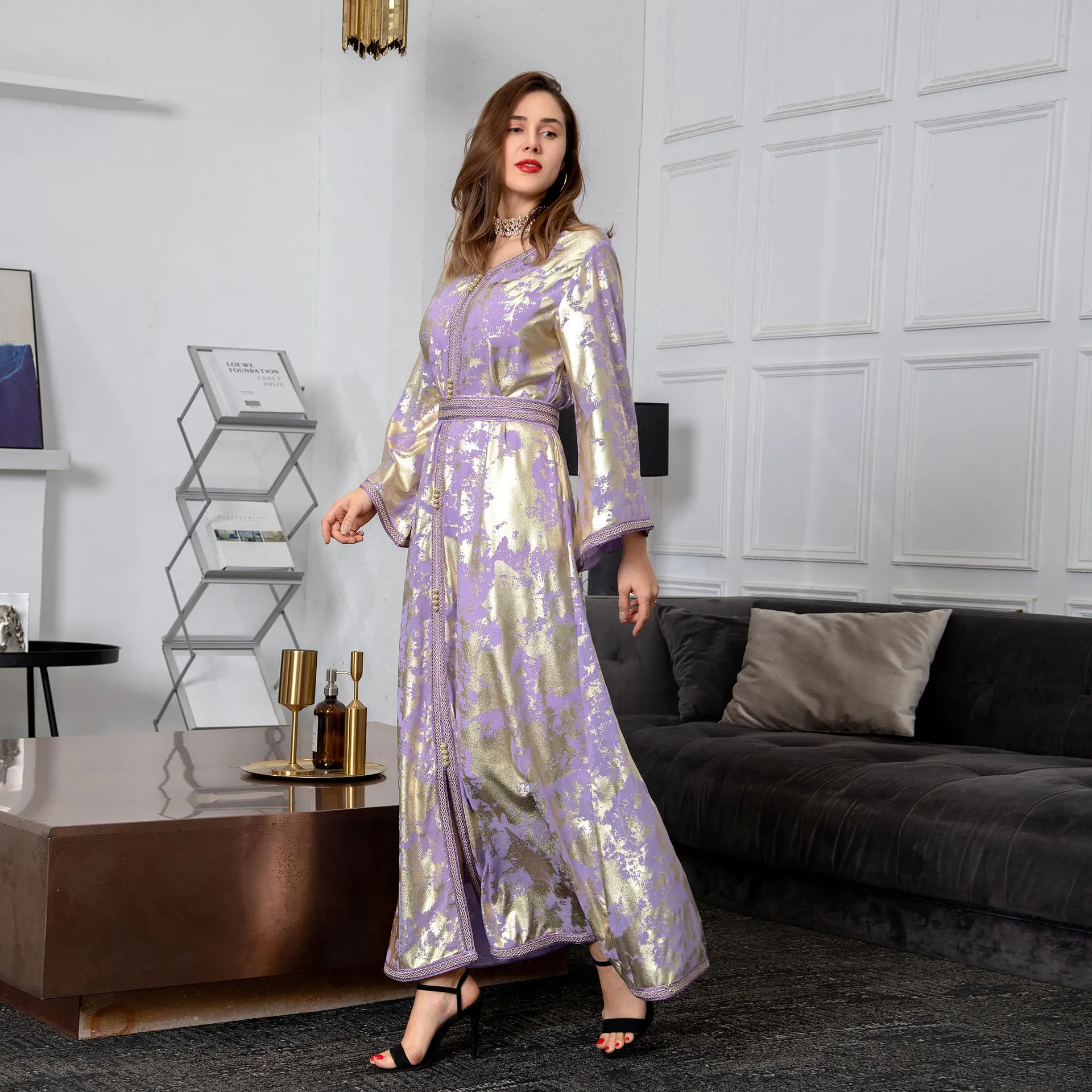 New Spring Women's Dresses Muslim Robe Abaya Turkey Marocain De Moda Longue Vetement Dubai Djellaba Islam Femme Party Vestidos
New Spring Women's Dresses Muslim Robe Abaya Turkey Marocain De Moda Longue Vetement Dubai Djellaba Islam Femme Party Vestidos