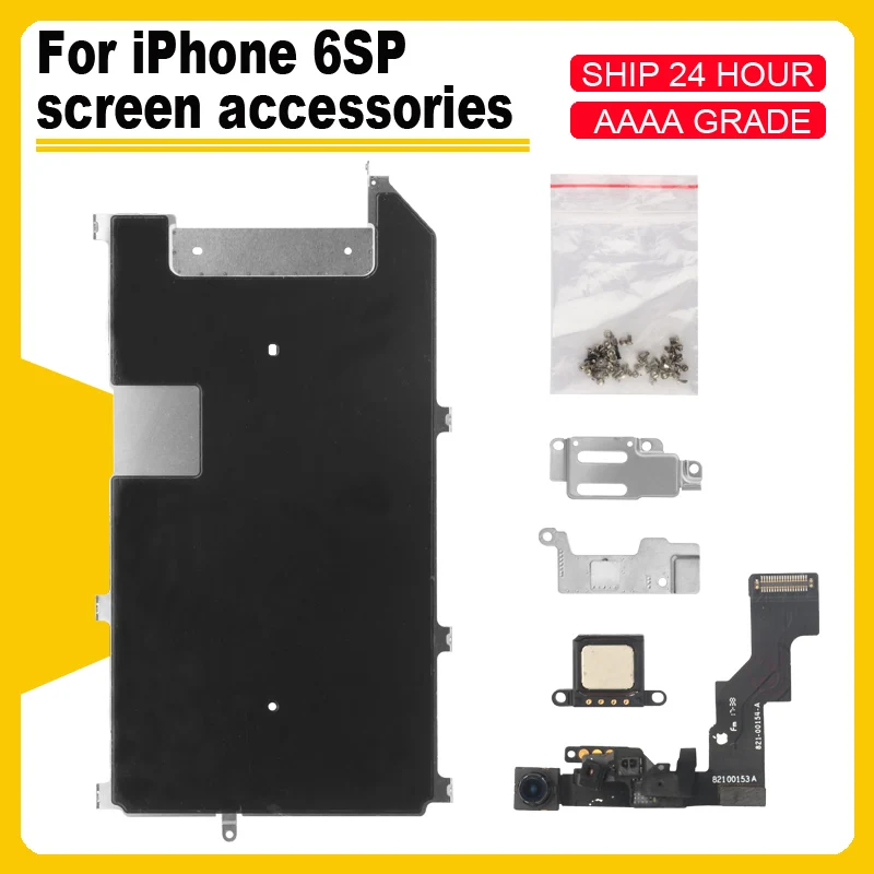 OEM quality Full Set of LCD Screen Parts Front Camera Home Button Key Flexible Cable Full Screws for iPhone 6S PLUS
OEM quality Full Set of LCD Screen Parts Front Camera Home Button Key Flexible Cable Full Screws for iPhone 6S PLUS
