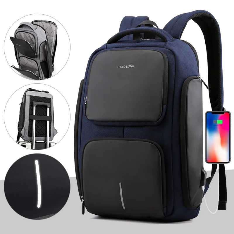 New Style Men Backpack Anti-Spillage Business Anti-Theft Computer Backpack USB Backpack
New Style Men Backpack Anti-Spillage Business Anti-Theft Computer Backpack USB Backpack