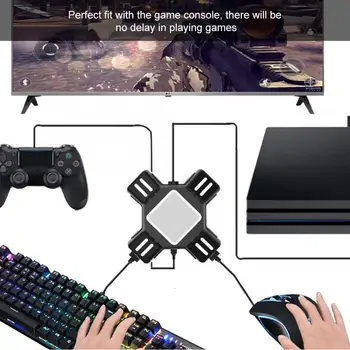 USB Interface Game Console Mouse and Keyboard Converter For PS4/PS4 Pro/PS4 Slim/XBOXOne/XBOXOne S/XBOXOne X/PS3/PS3 Slim/Switch
USB Interface Game Console Mouse and Keyboard Converter For PS4/PS4 Pro/PS4 Slim/XBOXOne/XBOXOne S/XBOXOne X/PS3/PS3 Slim/Switch