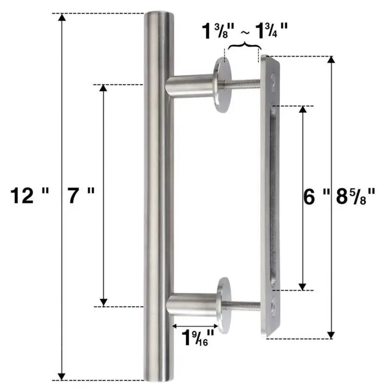 1*Handle Door Replacements Cabinet Handles 15cm Sliding Door Handle Silver Stainless Steel Cabinet Closet Tool
1*Handle Door Replacements Cabinet Handles 15cm Sliding Door Handle Silver Stainless Steel Cabinet Closet Tool