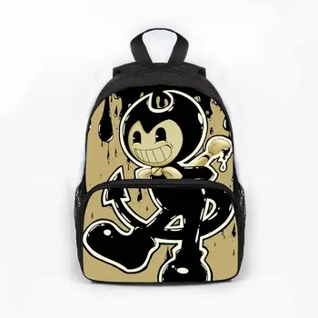 Cartoon Bendy And The Ink Machine Backpacks For Children School Bags Cartoon Game 3D Book Backpack Daily School Bag Dropshipping
Cartoon Bendy And The Ink Machine Backpacks For Children School Bags Cartoon Game 3D Book Backpack Daily School Bag Dropshipping