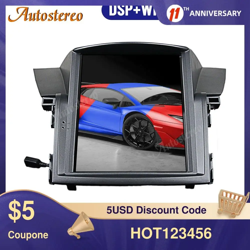 Автомобильный мультимедийный плеер для Honda CRV 2007-2012, Android 9,0, в стиле Tesla, PX6, без DVD-плеера, GPS-навигации, Carplay, стерео, головное устройство
Автомобильный мультимедийный плеер для Honda CRV 2007-2012, Android 9,0, в стиле Tesla, PX6, без DVD-плеера, GPS-навигации, Carplay, стерео, головное устройство