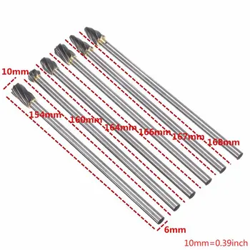 6pcs Rotary File Tungsten Carbide Aluminum Rotary Files Burr Set 6mm Shank 10mm RXJB
6pcs Rotary File Tungsten Carbide Aluminum Rotary Files Burr Set 6mm Shank 10mm RXJB