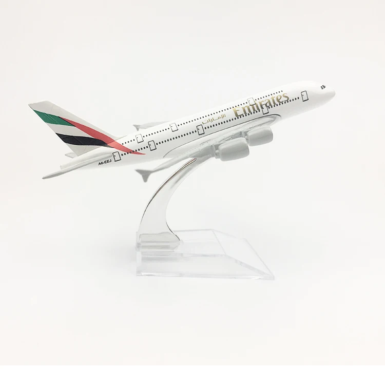 16CM 1/400 Scale Air Emirates A380 Airlines Airplane Model Airbus 380 Alloy Metal Plane Model Aircraft Collections
16CM 1/400 Scale Air Emirates A380 Airlines Airplane Model Airbus 380 Alloy Metal Plane Model Aircraft Collections