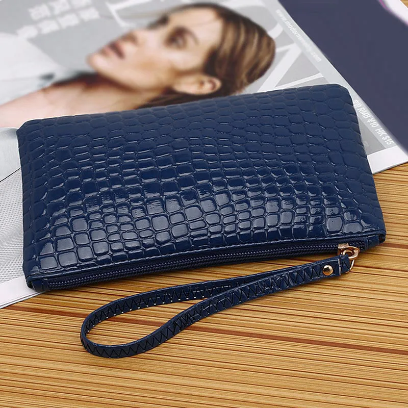 Фото Women PU Leather Wallet Purse Card Phone Holder Makeup Bag Clutch Handbag FO Sale | Багаж и сумки