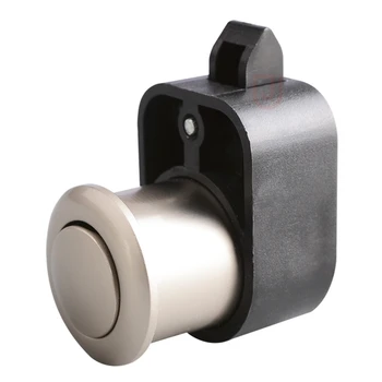 Furniture Hardware Mini Push Lock Button Catch Lock Cupboard Door Knob Camper Caravan RV Cabinet Drawer Push Latch
Furniture Hardware Mini Push Lock Button Catch Lock Cupboard Door Knob Camper Caravan RV Cabinet Drawer Push Latch