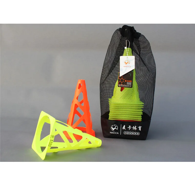 23cm Soccer training cones windproof road sign hollow out roadblock speed exerciser barrier Football training equipment
23cm Soccer training cones windproof road sign hollow out roadblock speed exerciser barrier Football training equipment