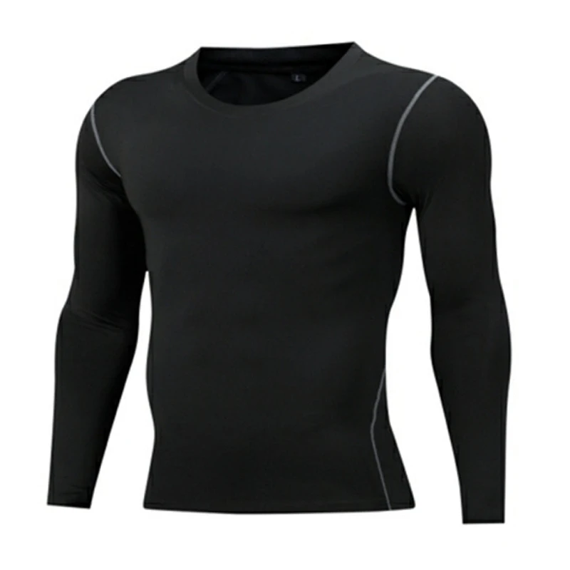 Men Running Top Tight Fitting Super Elastic Quick Dry Compression Fitness Training Football Basketball Cycling Gym Yoga T-Shirt
Men Running Top Tight Fitting Super Elastic Quick Dry Compression Fitness Training Football Basketball Cycling Gym Yoga T-Shirt