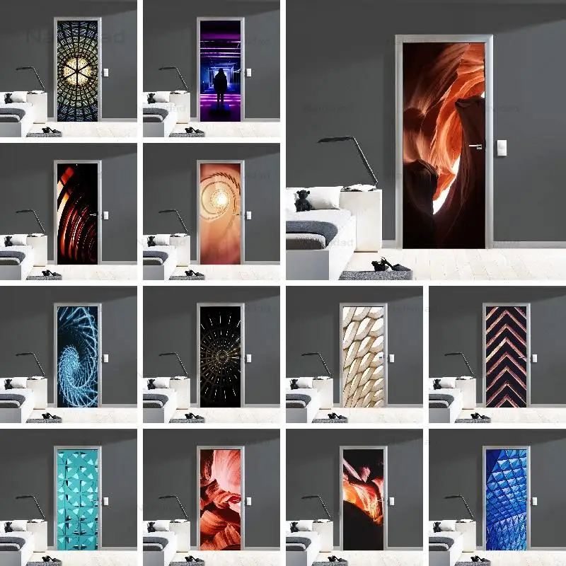 3D Pvc Waterproof Door Sticker Creative Color Space Extension Modern Arch Door for Living Room and Bedroom Wall Art Posters
3D Pvc Waterproof Door Sticker Creative Color Space Extension Modern Arch Door for Living Room and Bedroom Wall Art Posters