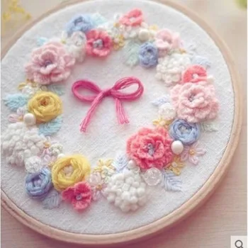 Diy hand-made material package 3d European embroidery novice primary ribbon embroidery simple three-dimensional embroidery
Diy hand-made material package 3d European embroidery novice primary ribbon embroidery simple three-dimensional embroidery