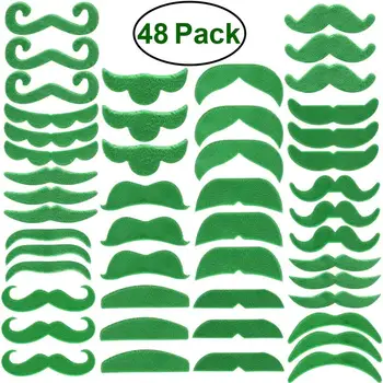 TINKSKY 48 Pcs Self Adhesive Fake Mustache Plush Moustache Costume Party Face Accessory for St Patricks Day
TINKSKY 48 Pcs Self Adhesive Fake Mustache Plush Moustache Costume Party Face Accessory for St Patricks Day