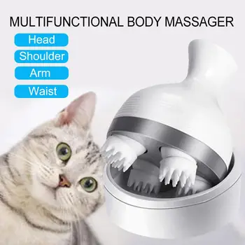 White Cat Massage Head Massage Instrument Electric Head Massager Acupoint Stimulation Nodes Stimulating Deep Tissue Calf Pain
White Cat Massage Head Massage Instrument Electric Head Massager Acupoint Stimulation Nodes Stimulating Deep Tissue Calf Pain