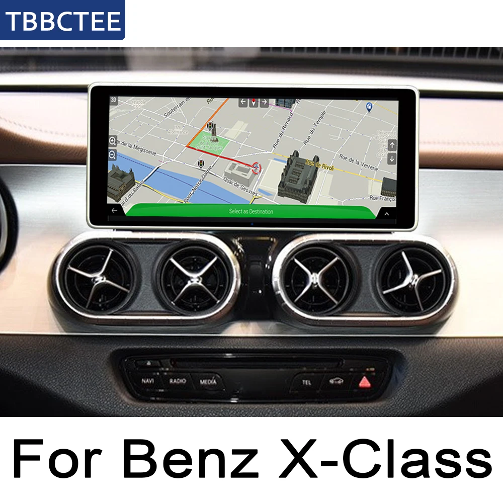 Автомобильный плеер для Mercedes Benz X Class 2018 ~ 2019 NTG Android оригинальный стиль HD экран