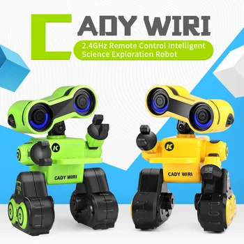 

MODIKER CADY WIRI Intelligent Programming Robot with Singing Dancing Voice Chat Light Control Functions High Tech- Green