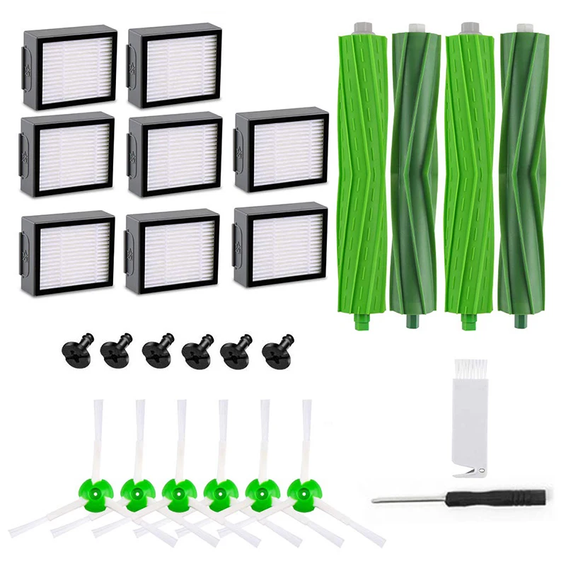 Replacement Filter Rubber Side Brush For IRobot Roomba I7 I7 Plus E5 E6 E7 Vacuum Cleaner Parts Household Cleaning Supplies
Replacement Filter Rubber Side Brush For IRobot Roomba I7 I7 Plus E5 E6 E7 Vacuum Cleaner Parts Household Cleaning Supplies