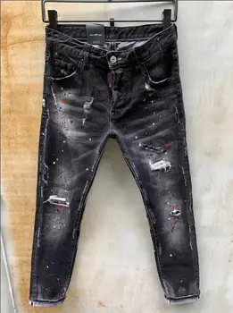 NEW Men Jeans Ripped for Men Skinny DSQ D2 Jeans Pants Men Jeans Zipper Outwear Man Pants 1 order
NEW Men Jeans Ripped for Men Skinny DSQ D2 Jeans Pants Men Jeans Zipper Outwear Man Pants 1 order