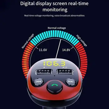 Car Charger For iPhone Mobile Phone Handsfree FM Transmitter Car Dual Bluetooth Player Charger 3.1APhone USB Car MP3 Kit
Car Charger For iPhone Mobile Phone Handsfree FM Transmitter Car Dual Bluetooth Player Charger 3.1APhone USB Car MP3 Kit