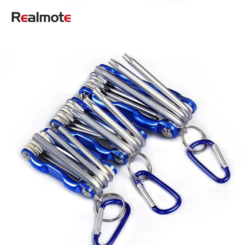 Portable Folding Hexagonal Wrench Set Metal Metric Chave Torx Allen Key Hex Screwdriver Wrenches Hand Llave Hexagon Spanner Tool
Portable Folding Hexagonal Wrench Set Metal Metric Chave Torx Allen Key Hex Screwdriver Wrenches Hand Llave Hexagon Spanner Tool