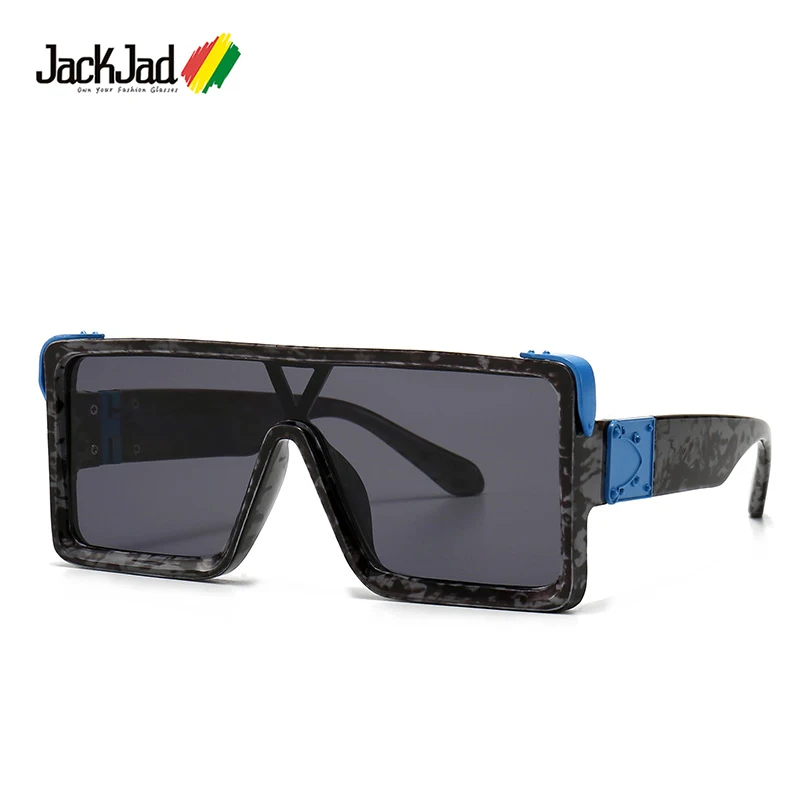 

JackJad 2020 Fashion Modern Cool Square Shield Style Sunglasses Men ins Popular Brand Design Sun Glasses Oculos De Sol Z1321E