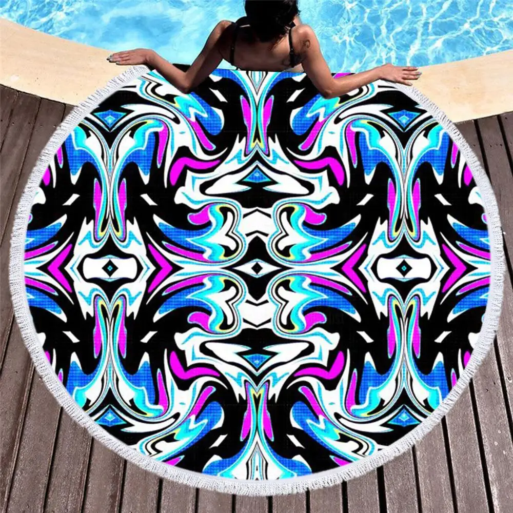 Colorful Large Round Beach Towel for Adult Quicksand Microfiber Bath Towel color Blanket Cover Dropship 001
Colorful Large Round Beach Towel for Adult Quicksand Microfiber Bath Towel color Blanket Cover Dropship 001