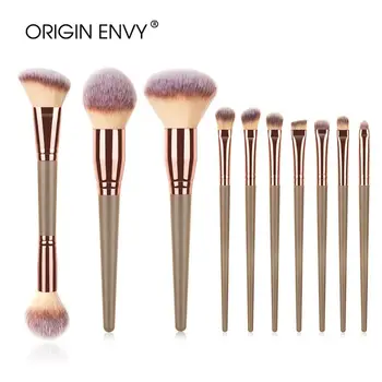 ORIGIN ENVY 10pcs Makeup Brushes Set Big Foundation Loose Powder Eye Shadows Eyebrow Blusher Concealer Make up Beauty Brush Tool
ORIGIN ENVY 10pcs Makeup Brushes Set Big Foundation Loose Powder Eye Shadows Eyebrow Blusher Concealer Make up Beauty Brush Tool
