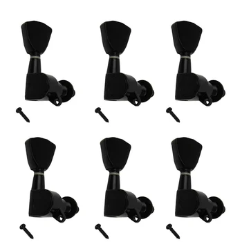 Musiclily 6-in-line Guitar Sealed Tuners Tuning Pegs Keys Machine Heads Set, Tulip Button Black
Musiclily 6-in-line Guitar Sealed Tuners Tuning Pegs Keys Machine Heads Set, Tulip Button Black