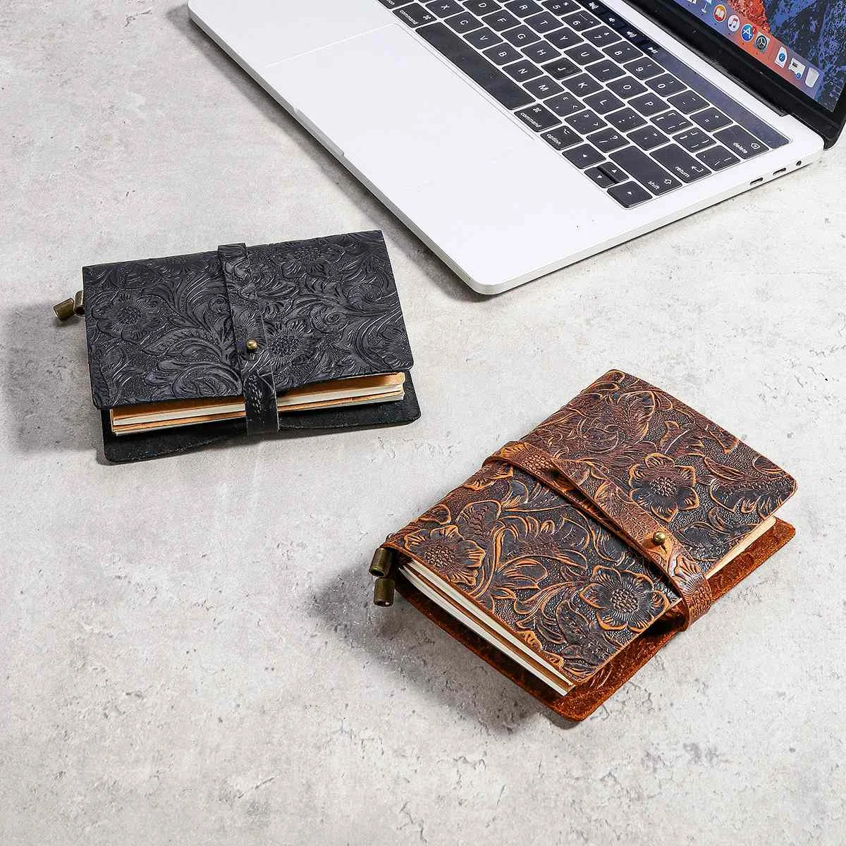 PU Leather Note Book Handmade Embossed Stitched Notebook Notepad Vintage Anchors Traveler Journal Diary
PU Leather Note Book Handmade Embossed Stitched Notebook Notepad Vintage Anchors Traveler Journal Diary