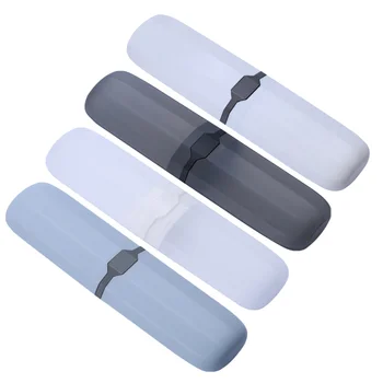4PCS Plastic Toothbrush Case Travel Portable Brush Box Toothbrush Toothpaste Storage Holder (White, Transparent, Transparent Bla
4PCS Plastic Toothbrush Case Travel Portable Brush Box Toothbrush Toothpaste Storage Holder (White, Transparent, Transparent Bla