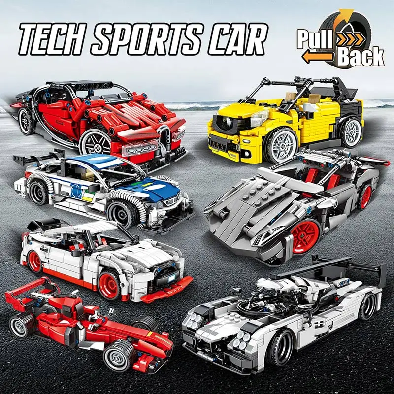 City Pull Back Extreme Speed Super Racing Car kid toy Building Blocks Technic Supercar Funcation Model Bricks Toy for Boys gift
City Pull Back Extreme Speed Super Racing Car kid toy Building Blocks Technic Supercar Funcation Model Bricks Toy for Boys gift