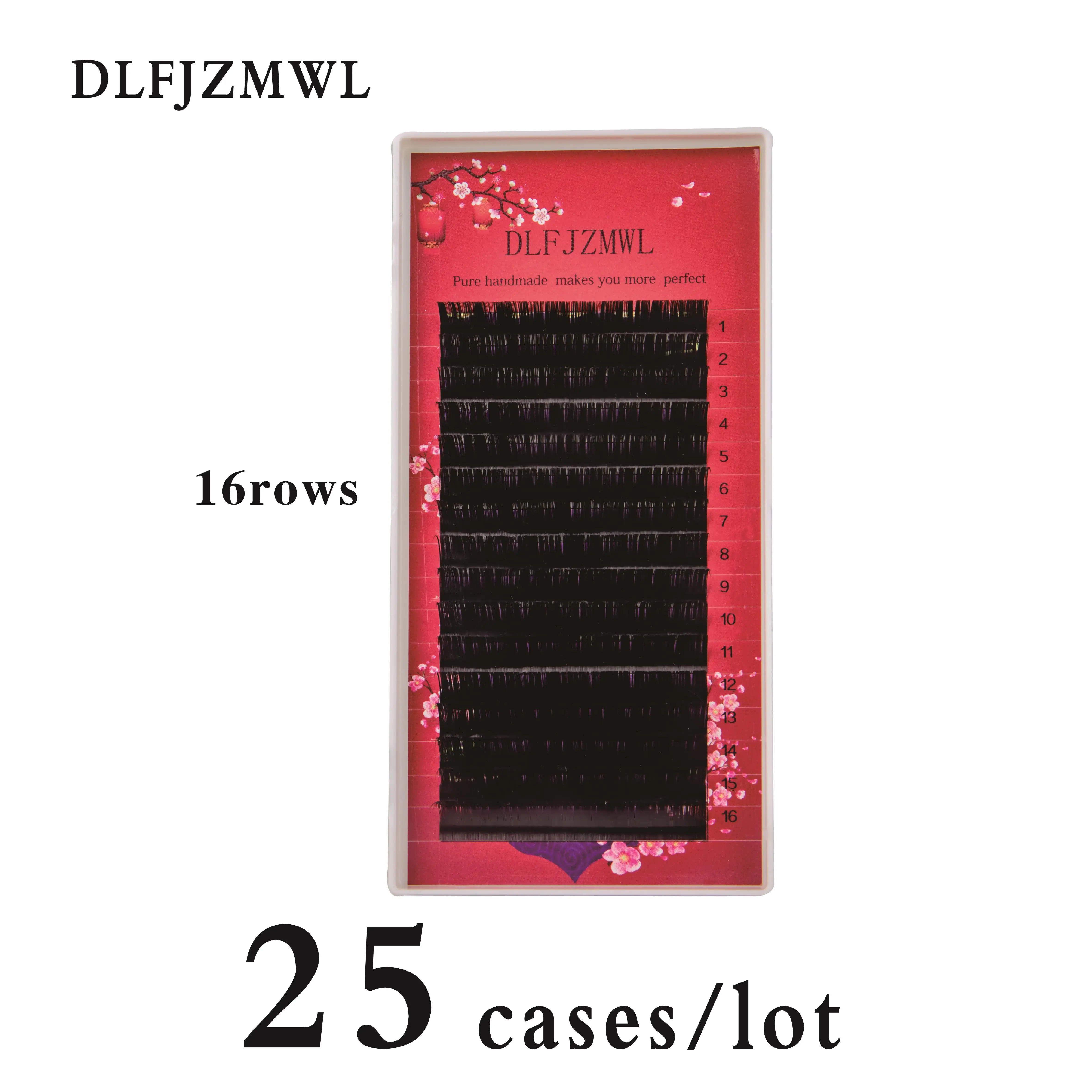 25 cases set 16 rows soft High quality mink eyelash extension naturaldense professionals faux cils lashes DLFJZMWL free shipping
25 cases set 16 rows soft High quality mink eyelash extension naturaldense professionals faux cils lashes DLFJZMWL free shipping