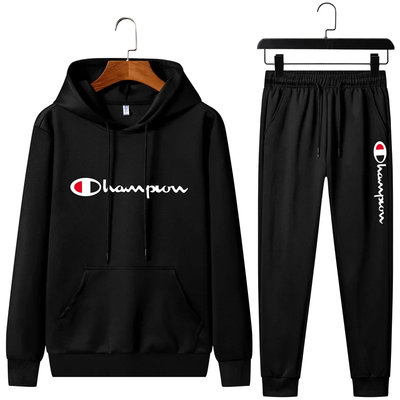 Spring And Autumn New Style Men Sports Two-Piece Set Korean-style Trend Hooded Pullover Casual Hoodie Suit MEN'S Sportswear
Spring And Autumn New Style Men Sports Two-Piece Set Korean-style Trend Hooded Pullover Casual Hoodie Suit MEN'S Sportswear