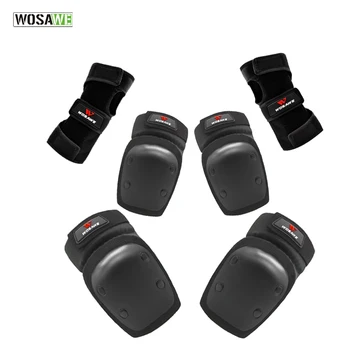 WOSAWE Youth Cycling Roller Skating Elbow Knee pads Wrist Guards Protective Motorcoss Snowboarding MTB Bike Elbow Knee protector
WOSAWE Youth Cycling Roller Skating Elbow Knee pads Wrist Guards Protective Motorcoss Snowboarding MTB Bike Elbow Knee protector