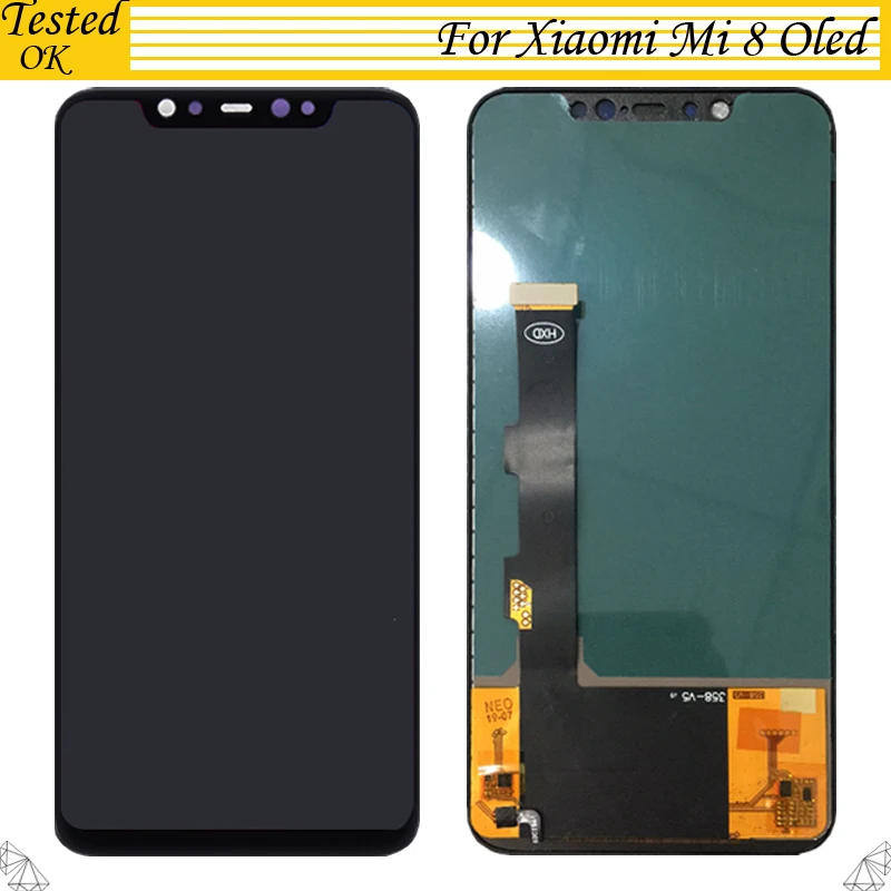 OLED For Xiaomi Mi 8 Mi8 LCD Display Touch Screen For Xiaomi Mi8 Digitizer 6.21 Inch Assembly IN Stock
OLED For Xiaomi Mi 8 Mi8 LCD Display Touch Screen For Xiaomi Mi8 Digitizer 6.21 Inch Assembly IN Stock