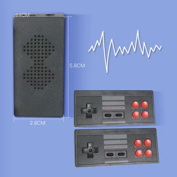 Retro Mini TV Game Console Video Games with 2 Wireless Controllers 620 Different Games AV Output for boys consolas de videojuego
Retro Mini TV Game Console Video Games with 2 Wireless Controllers 620 Different Games AV Output for boys consolas de videojuego