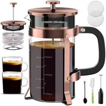 TBGENIUS Non-electric coffee makers Easy to Clean Durable Heat Resistant Glass Coffee pots
TBGENIUS Non-electric coffee makers Easy to Clean Durable Heat Resistant Glass Coffee pots