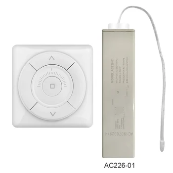 Universal 433.92 mhz RF Wireless Remote Control 1CH Wall Sticker Transmitter Mini Receiver For Automated Curtain Electric Door
Universal 433.92 mhz RF Wireless Remote Control 1CH Wall Sticker Transmitter Mini Receiver For Automated Curtain Electric Door