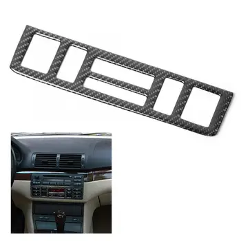 Carbon Fiber Central Control Console CD Lower Panel Frame Cover Trim Fits for BMW 3 Series E46 1998 1999 2000-2005 
Carbon Fiber Central Control Console CD Lower Panel Frame Cover Trim Fits for BMW 3 Series E46 1998 1999 2000-2005