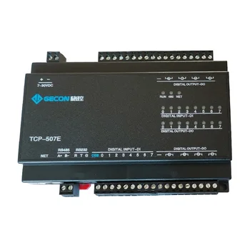 8 relay output DO 8 switch input master station Modbus TCPIP protocol scan 485 substation equipment
8 relay output DO 8 switch input master station Modbus TCPIP protocol scan 485 substation equipment