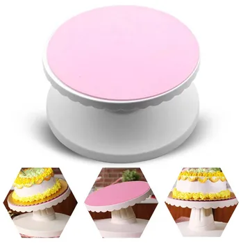 YOMDID Cake Turntable Manually Rotated Turntable Round Cake Decorating Turntable Platform Anti-skid Cake Stand Kitchen Bakeware
YOMDID Cake Turntable Manually Rotated Turntable Round Cake Decorating Turntable Platform Anti-skid Cake Stand Kitchen Bakeware