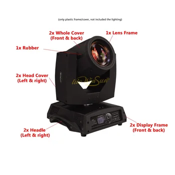 Retreading Beam 7R 230W Moving Head Lighting Cover R7 Beam Case Replacement Arm Display Housing
Retreading Beam 7R 230W Moving Head Lighting Cover R7 Beam Case Replacement Arm Display Housing